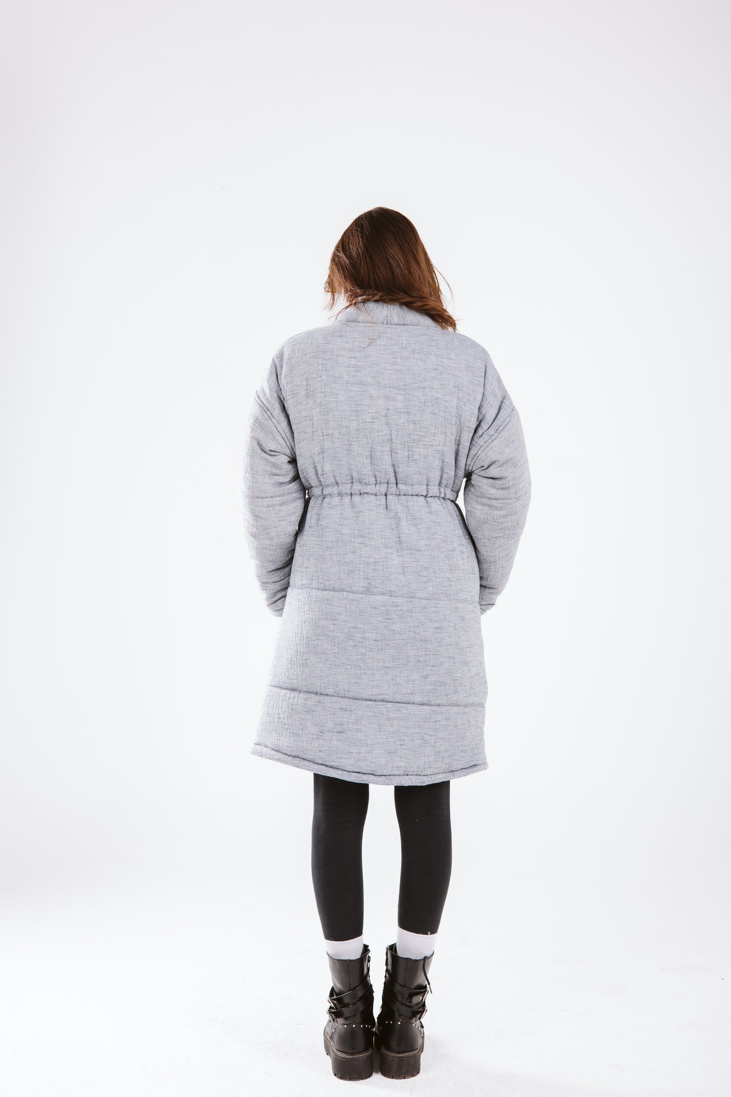 Daisy coat in grey