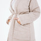 Daisy linen coat in beige