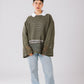 Lana knit top in olive