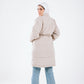 Daisy linen coat in beige
