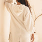 Core zip breezy top in white