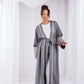 Zahra kaftan in grey
