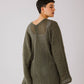 Aura knit top in olive