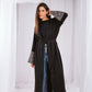 Zahra kaftan in black