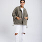 Denim jacket in olive (Pre order)