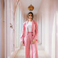 Linea blazer set in pink