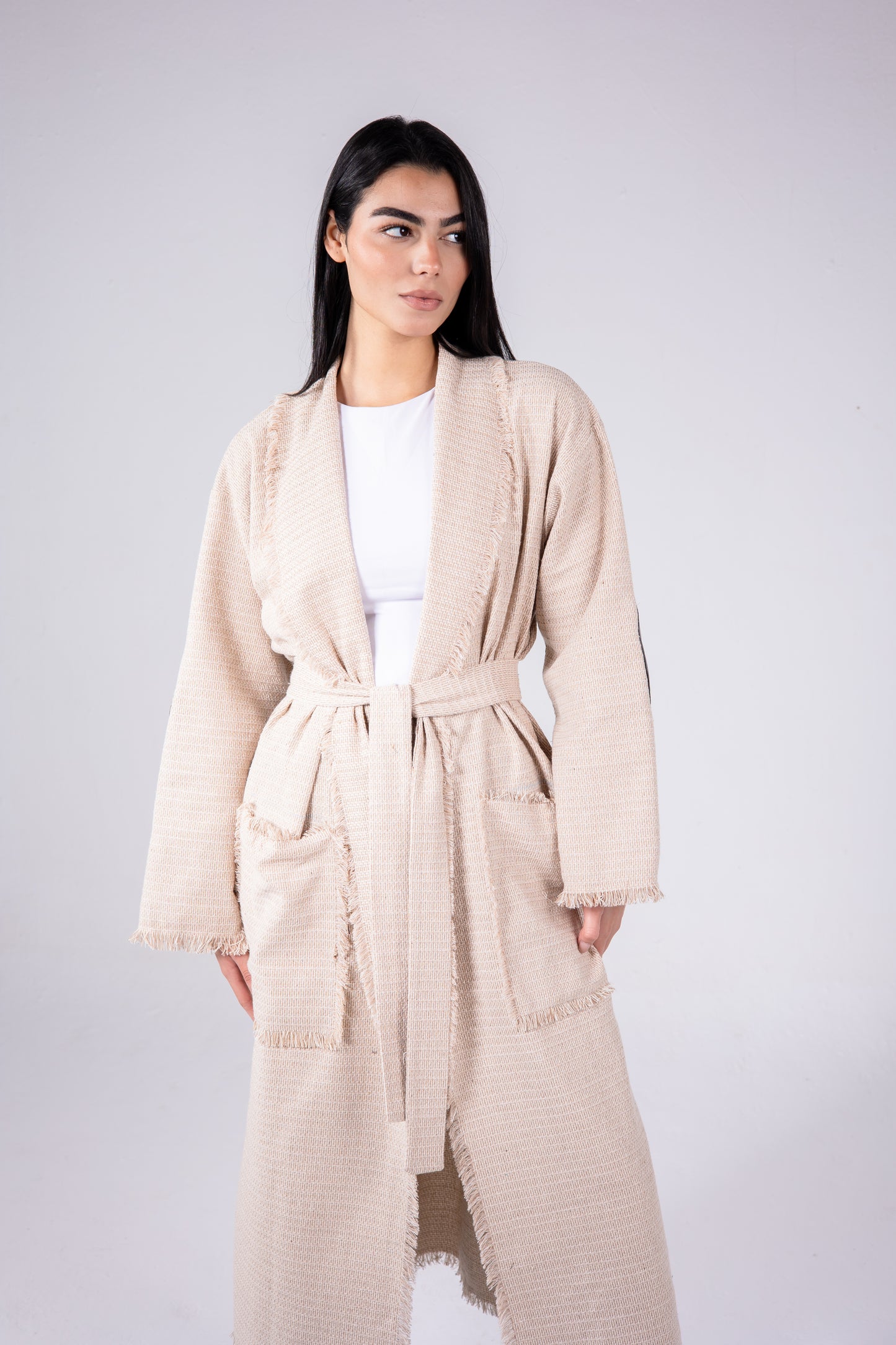 The eve manteau in beige