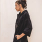 Core Zip breezy top in black