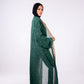 The crescent kaftan in green