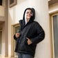 The dotted puffer in black