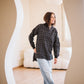 Tweed top in BLACK