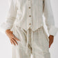 The vest set in mint