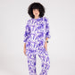 Purple tye-dye set