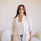 Tweed jacket in beige