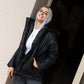 The dotted puffer in black