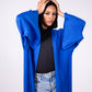 Dress me kimono in royal blue