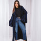 Urth kaftan in navy