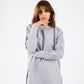 Sporty look top in grey
