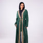 The crescent kaftan in green