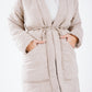 Daisy linen coat in beige