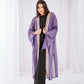 Dotted kaftan in purple