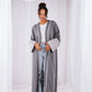 Zahra kaftan in grey