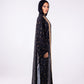 The crescent kaftan in black