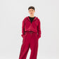 Tracksuit in maroon