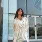 Wrap it chemise in beige
