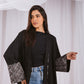 Zahra kaftan in black