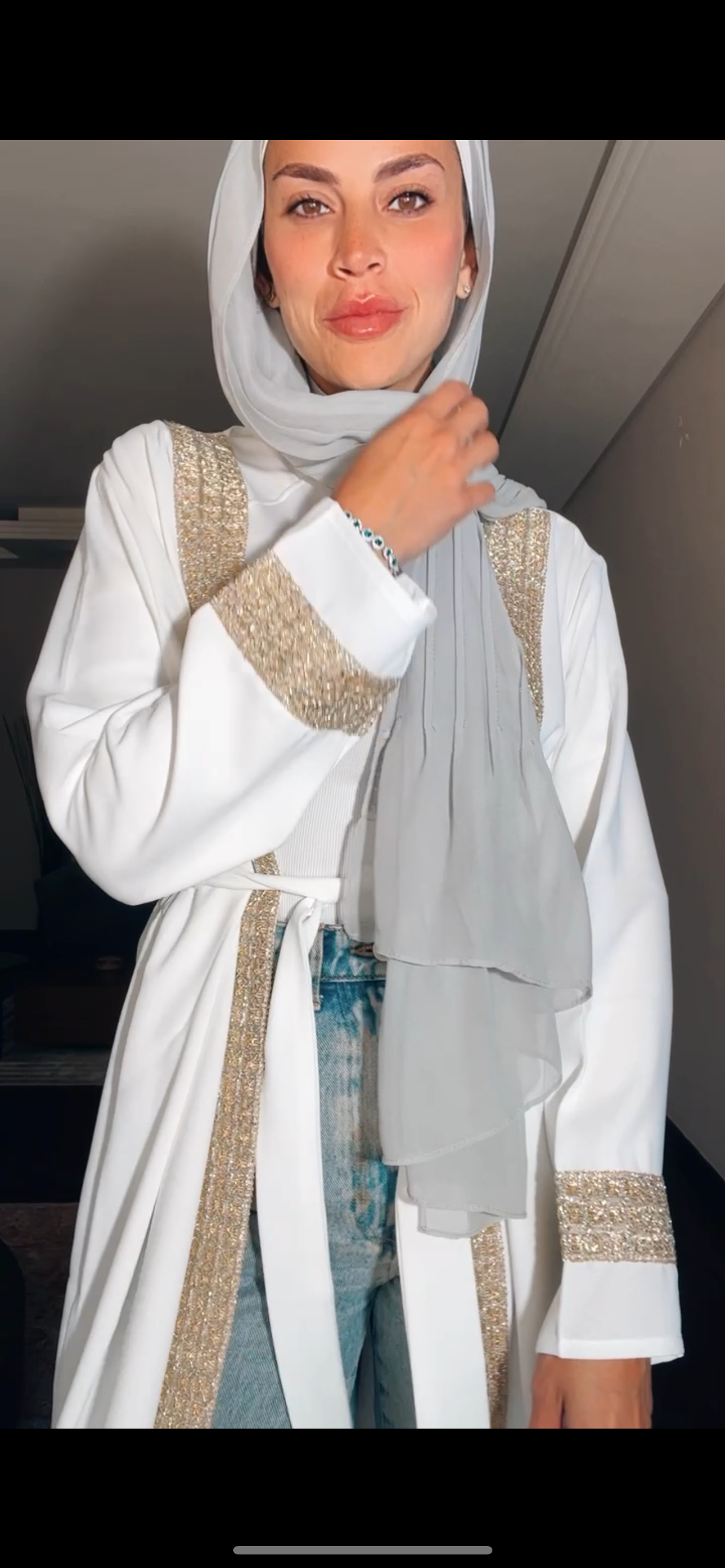 The pearl kaftan