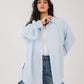Airy chemise in baby blue