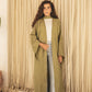 Crushed kimono in mint