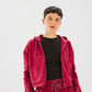 Tracksuit in maroon