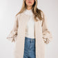The pocket jacket in beige