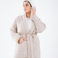 Daisy linen coat in beige