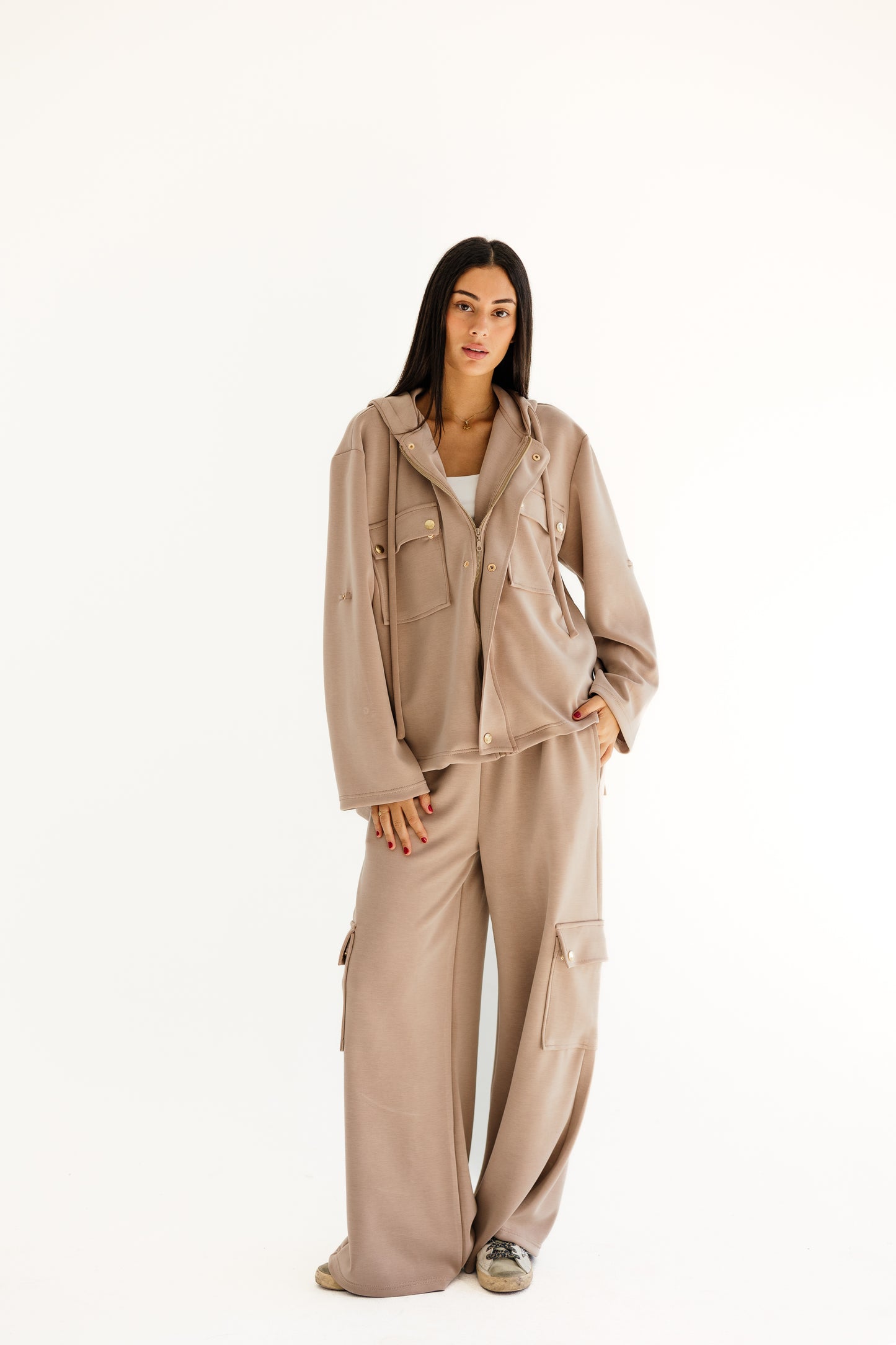 Goldline Utility set in Mocha