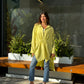 Wrap it chemise in lime green