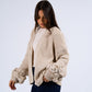 Floral Cardigan in Off white