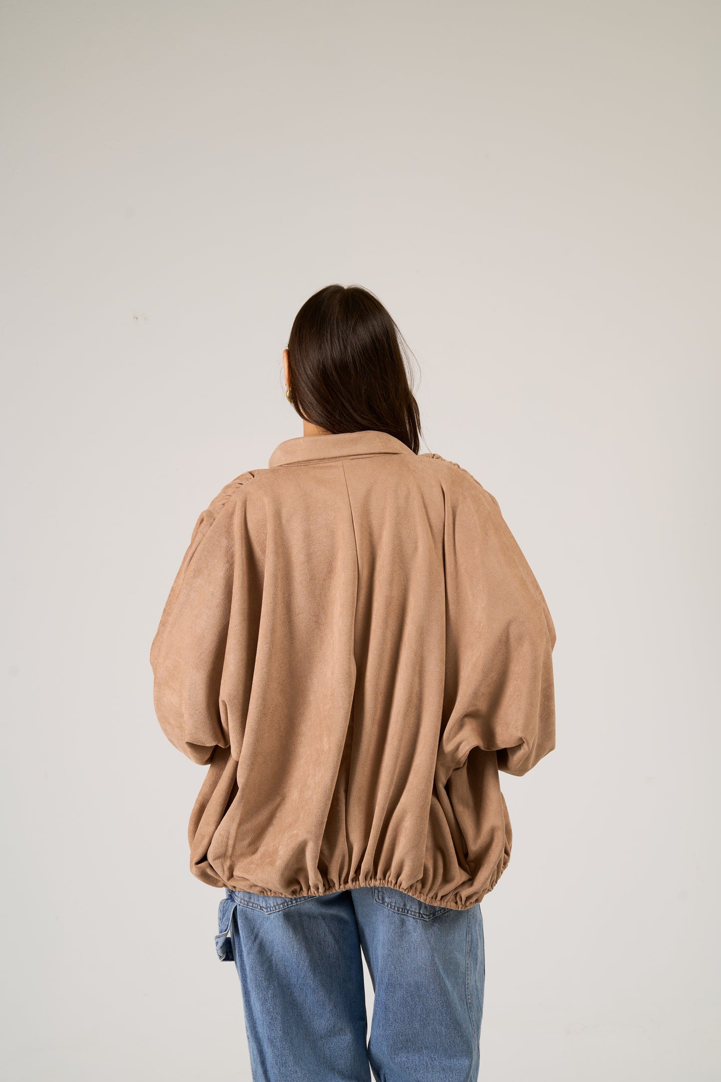 Balloon Jacket in Mocha