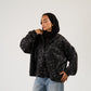 Sequin Statement Jacket in black