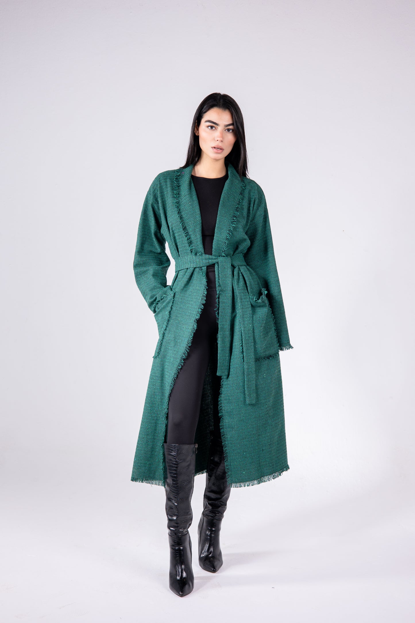 The eve manteau in green