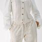 The vest set in brown