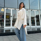 Wrap it chemise in beige