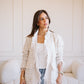 Tweed jacket in beige