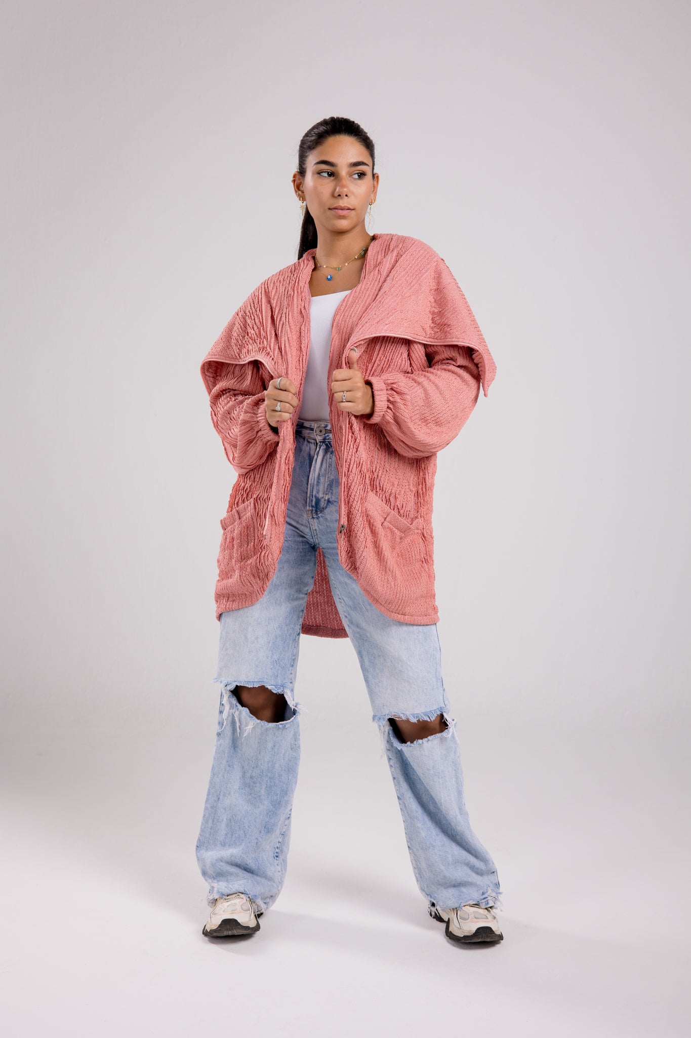 The ultimate jacket in pinky