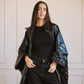 Waterproof coat in black
