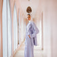Linea blazer set in baby blue