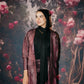 Shimmer blazer set in light purple
