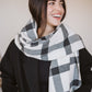 Wool blend shawl